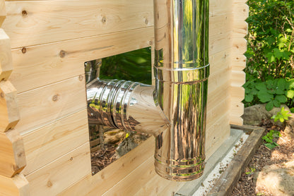 Leisurecraft Canadian Timber Georgian Cabin Sauna with Changeroom