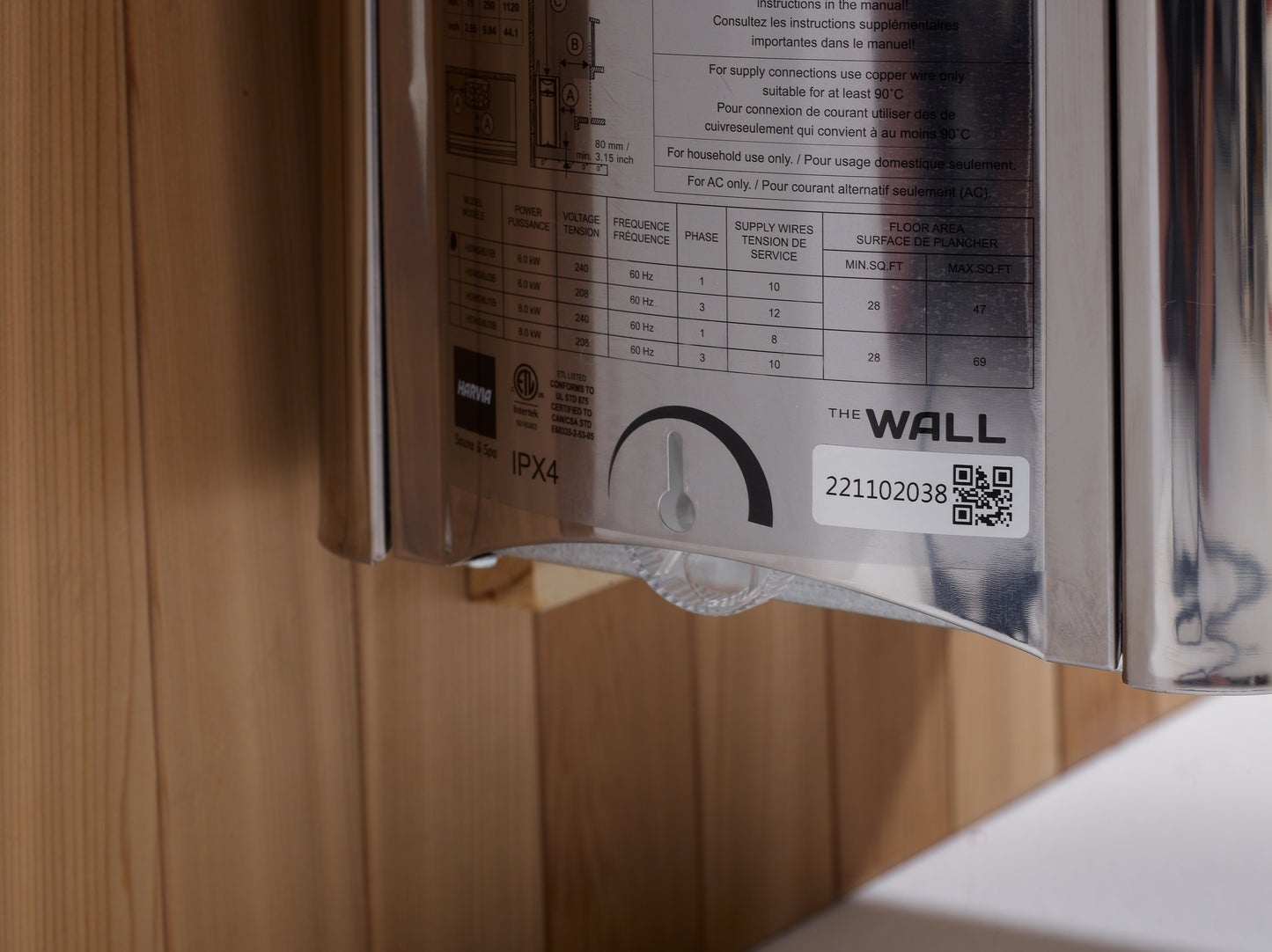 Golden Designs Savonlinna 3-Person Outdoor Traditional Sauna (Pacific Cedar)