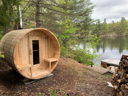 Leisurecraft Canadian Timber Serenity Barrel Sauna