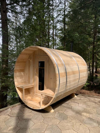 Leisurecraft Canadian Timber Serenity Barrel Sauna