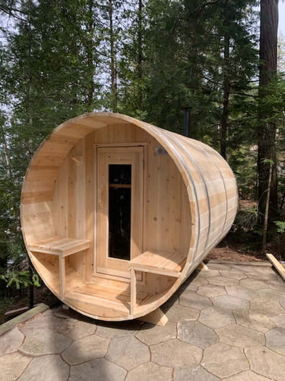Leisurecraft Canadian Timber Serenity Barrel Sauna