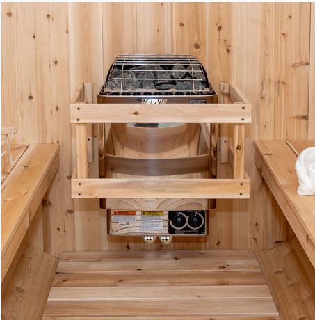 Harvia KIP 8KW Sauna Heater with Rocks