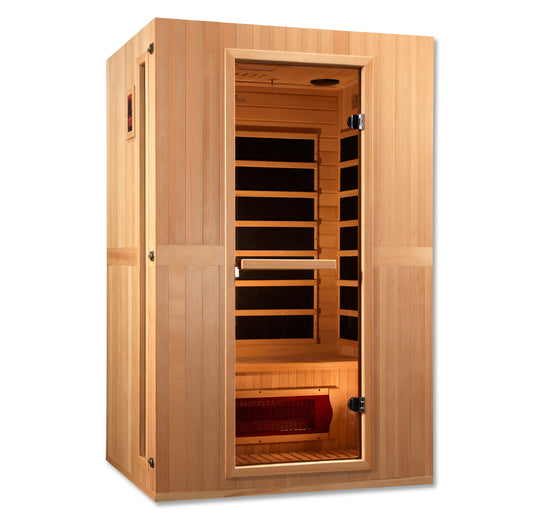 MX-LS2-01  Maxxus 2 person Low EMF FAR Infrared Sauna