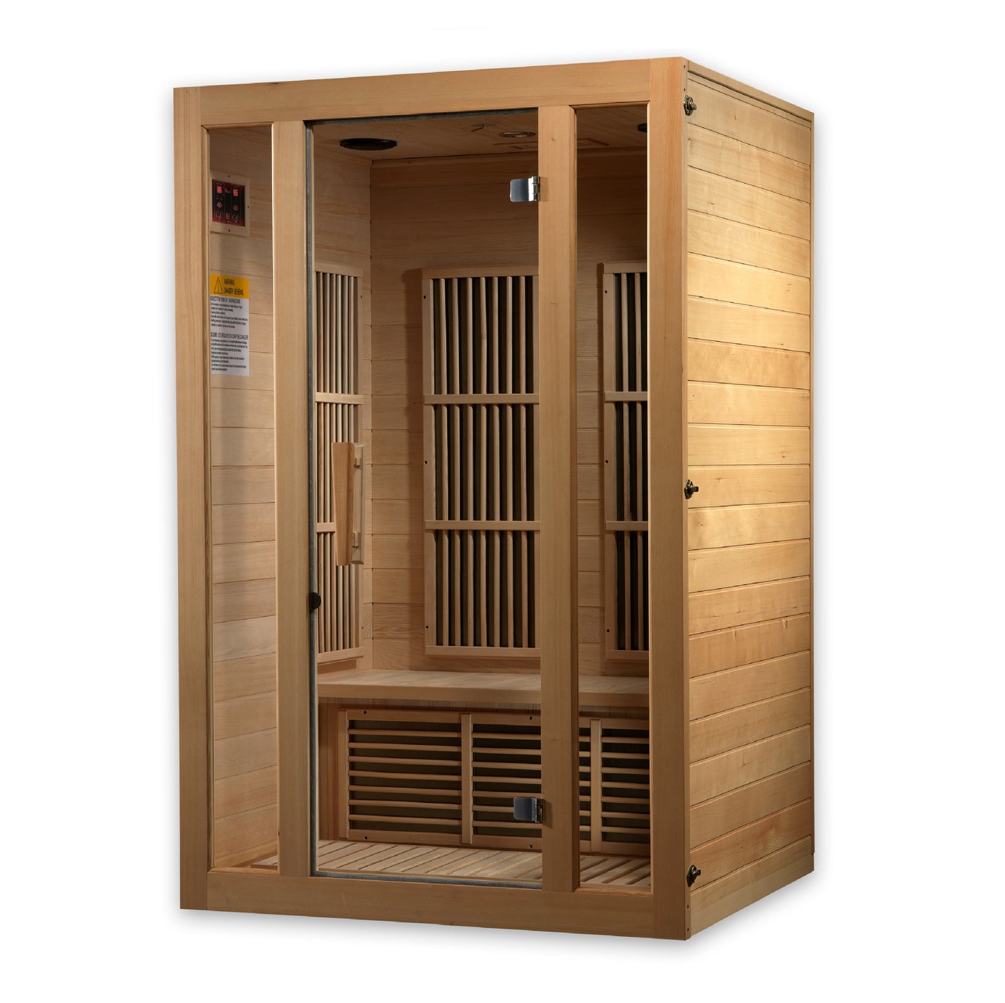 MX-J206-01-ZF Maxxus Seattle 2 person Near Zero EMF FAR Infrared Sauna