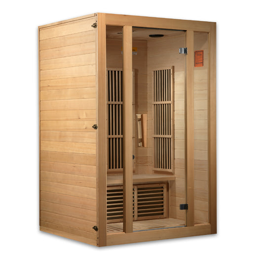 MX-K206-01-ZF Maxxus 2 person Near Zero EMF FAR Infrared Sauna