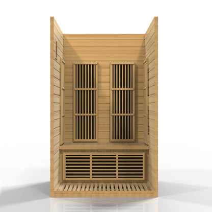 MX-K206-01-ZF Maxxus 2 person Near Zero EMF FAR Infrared Sauna