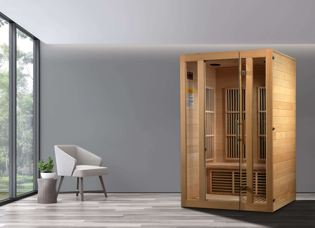 Maxxus Seattle 2 person Low EMF FAR Infrared Sauna