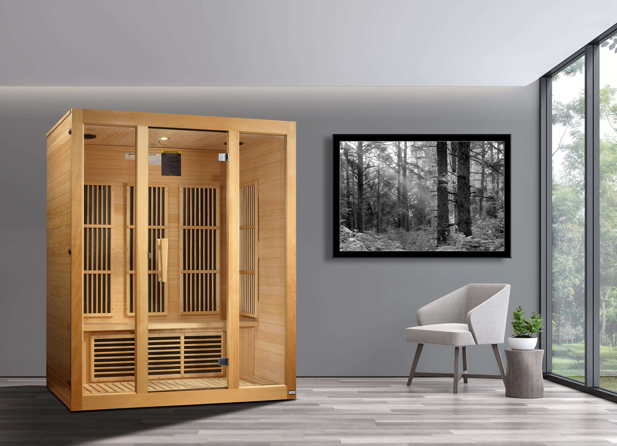 Maxxus Bellevue 3-person infrared sauna product view