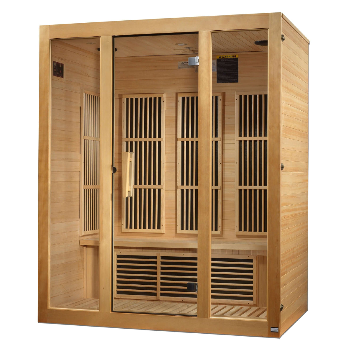 Maxxus Bellevue 3 person Near Zero EMF FAR Infrared Sauna