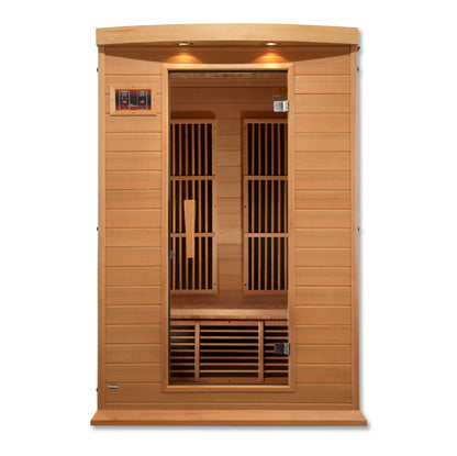 MX-K206-01 CED Maxxus 2 person Low EMF FAR Infrared Sauna