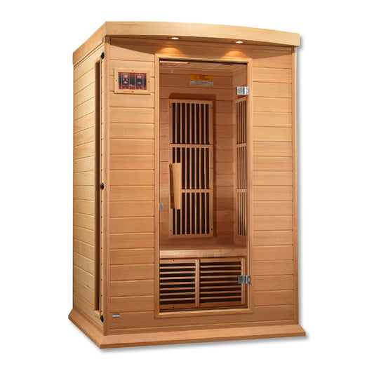 MX-K206-01 Maxxus 2 person Low EMF FAR Infrared Sauna