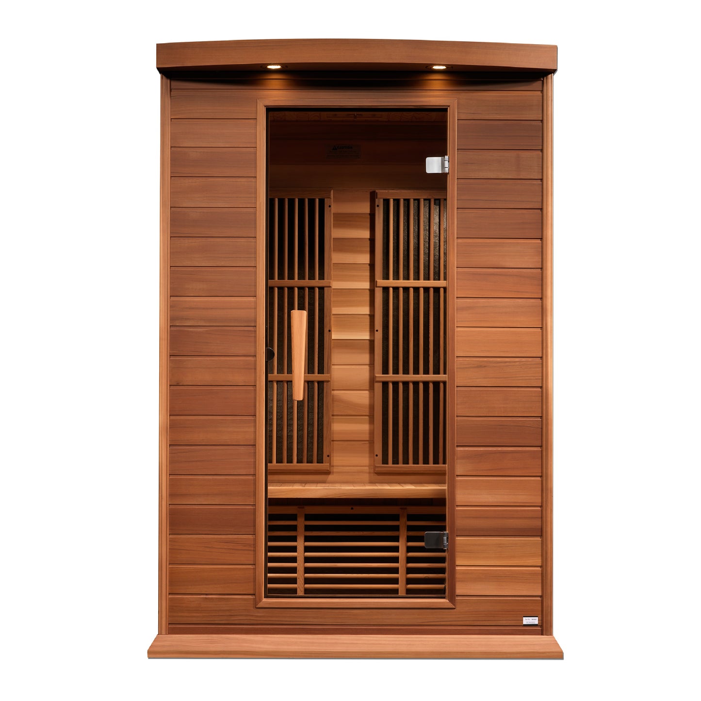 Maxxus 2-Person Low EMF FAR Infrared Sauna (Canadian Red Cedar)