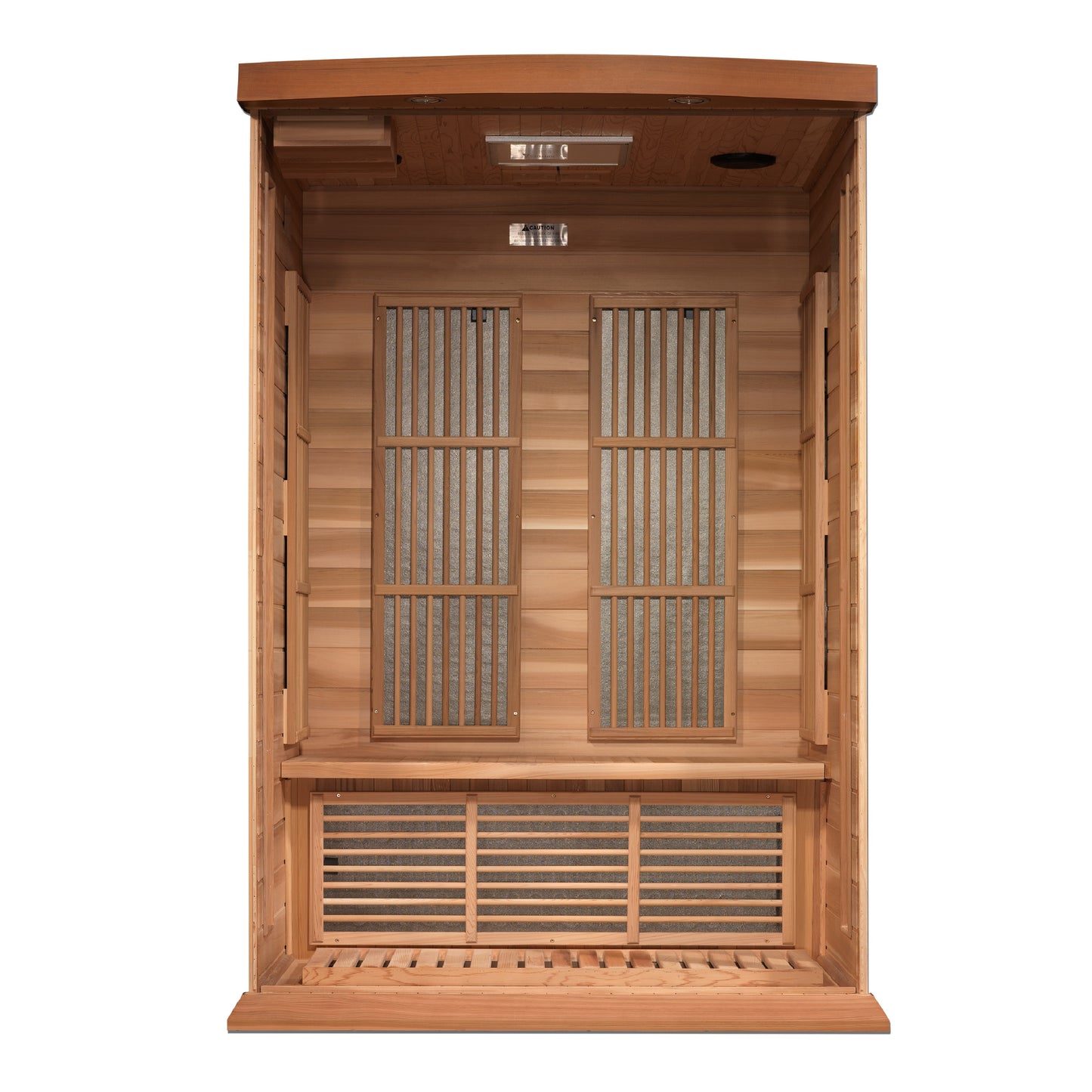 Maxxus 2-Person Low EMF FAR Infrared Sauna (Canadian Red Cedar)