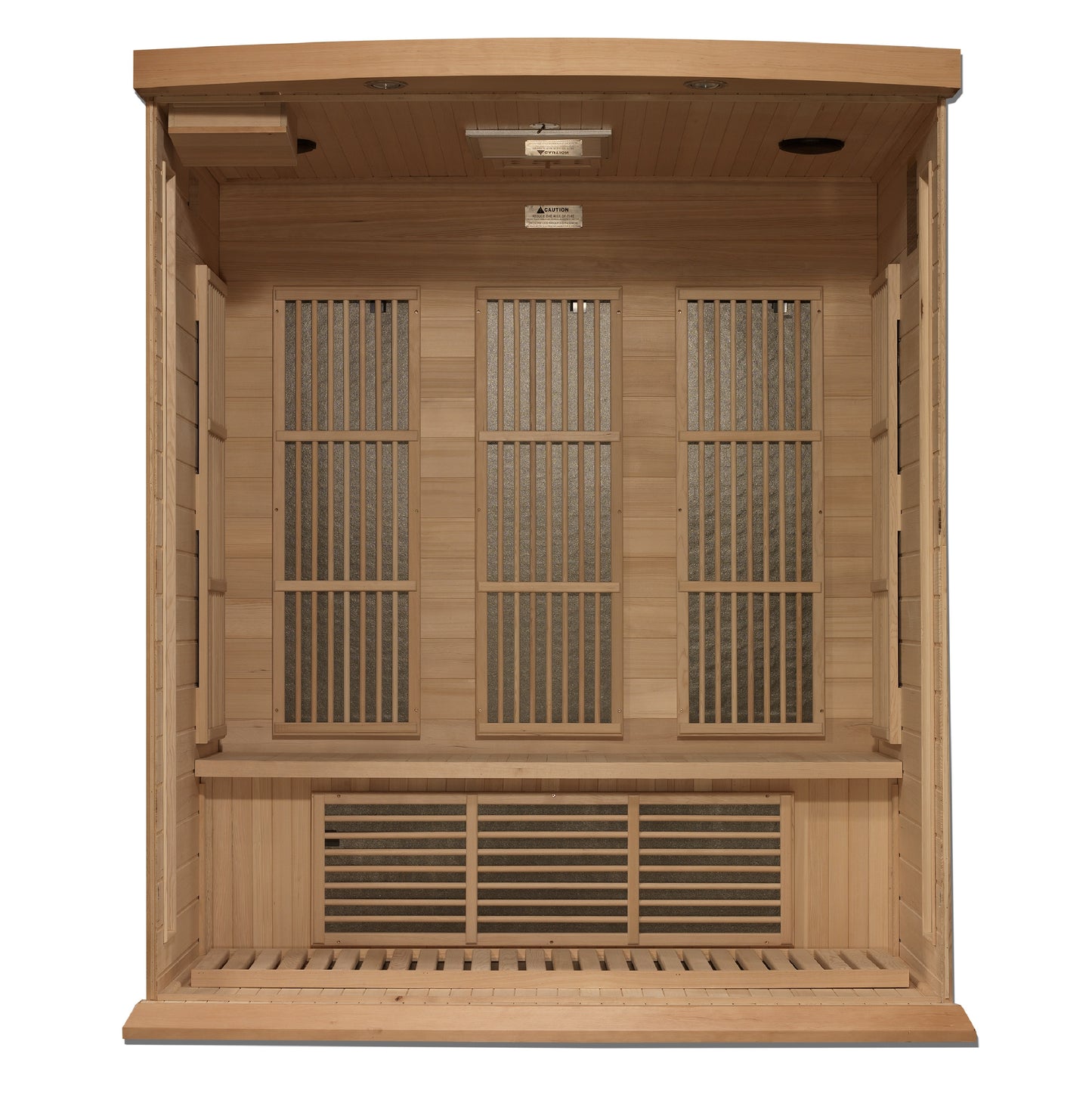 MX-K306-01-ZF Maxxus 3 person Near Zero EMF FAR Infrared Sauna