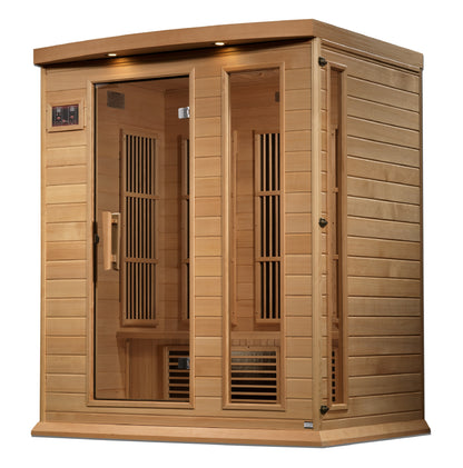 MX-K306-01-ZF Maxxus 3 person Near Zero EMF FAR Infrared Sauna