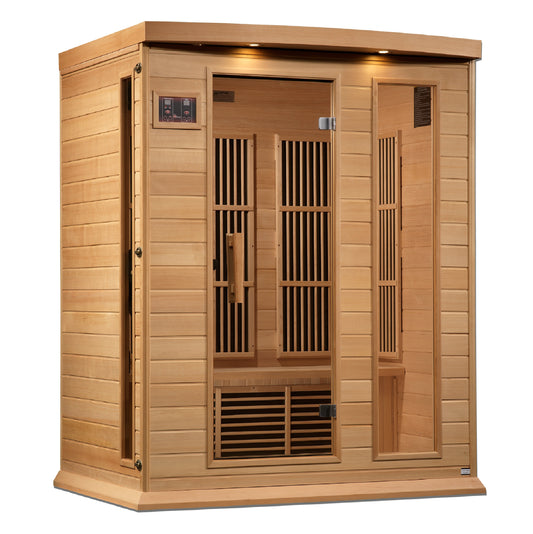 MX-K306-01-ZF Maxxus 3 person Near Zero EMF FAR Infrared Sauna