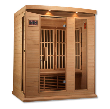 MX-K306-01 Maxxus 3 person Low EMF FAR Infrared Sauna