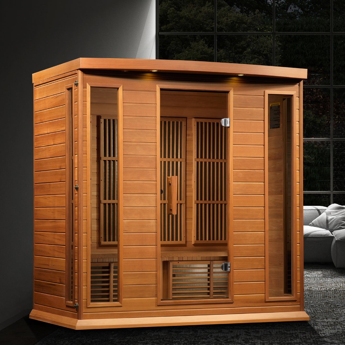 MX-K406-01 CED Maxxus 4 person Low EMF FAR Infrared Sauna