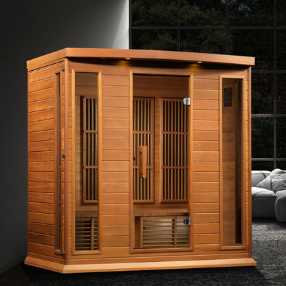 MX-K406-01 CED Maxxus 4 person Low EMF FAR Infrared Sauna