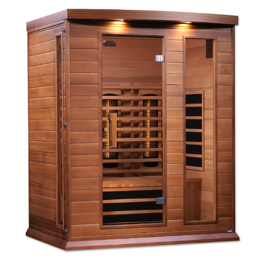 MX-M306-01-FS CED Maxxus 3 person Full Spectrum Near Zero EMF FAR Infrared Sauna