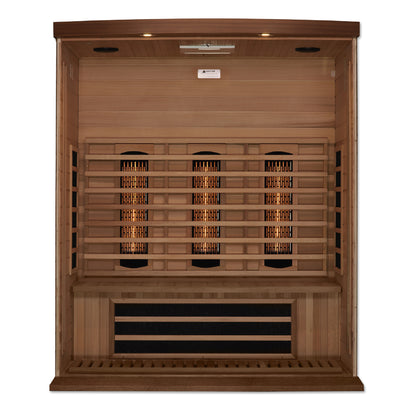 MX-M306-01-FS CED Maxxus 3 person Full Spectrum Near Zero EMF FAR Infrared Sauna