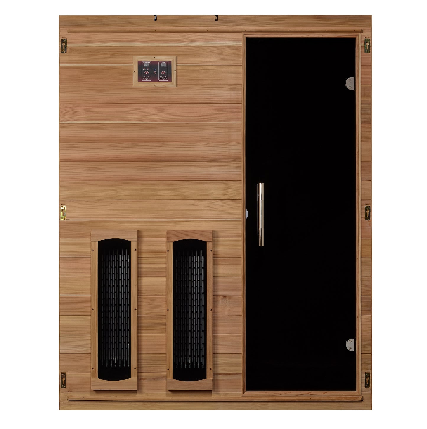 Maxxus S-Line Yoga 3-Person Full Spectrum Near Zero EMF Infrared Sauna (Pacific Cedar)