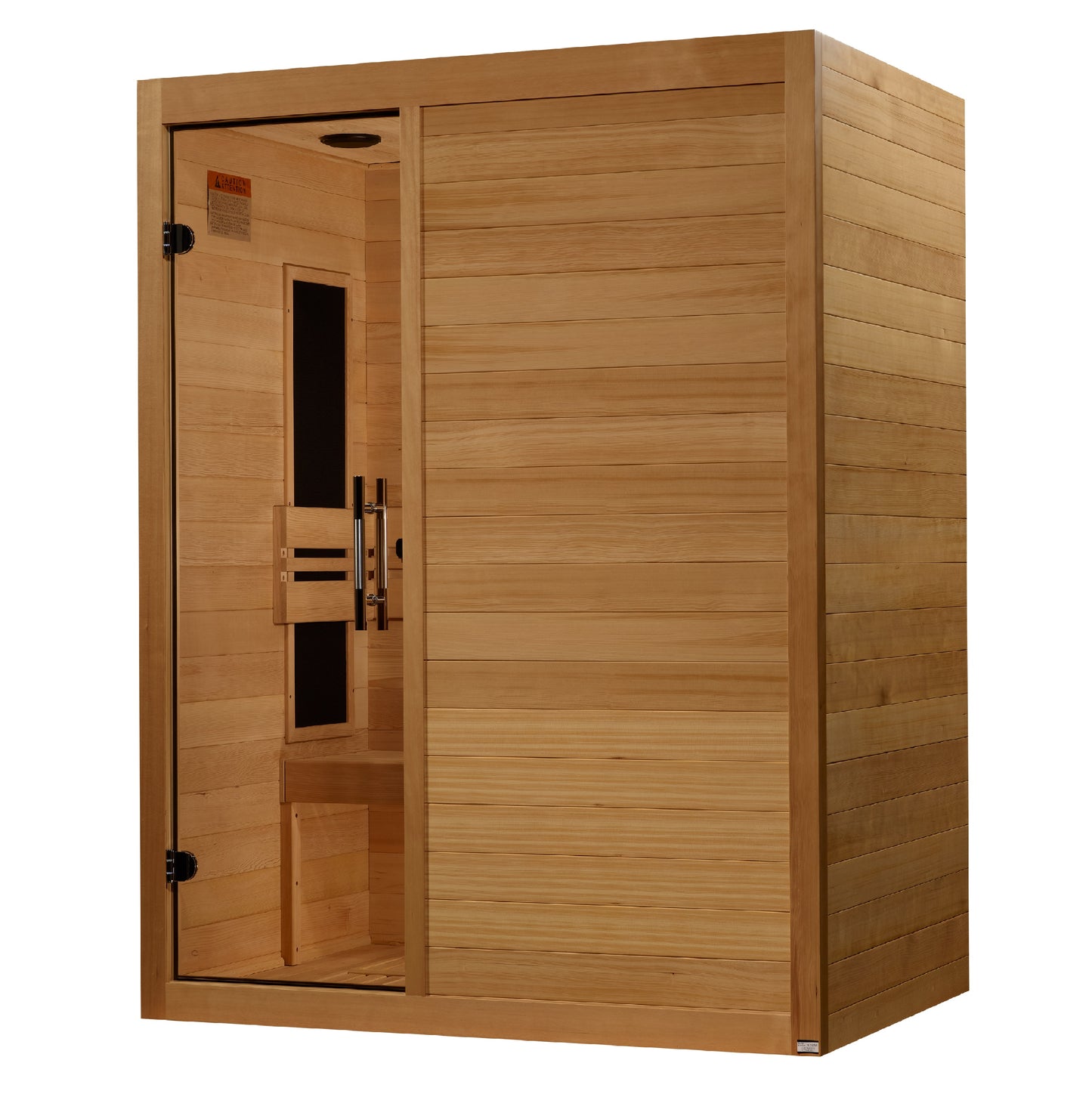 Maxxus S-Line Elite Yoga 3-Person Ultra Low EMF Infrared Sauna (Canadian Hemlock)