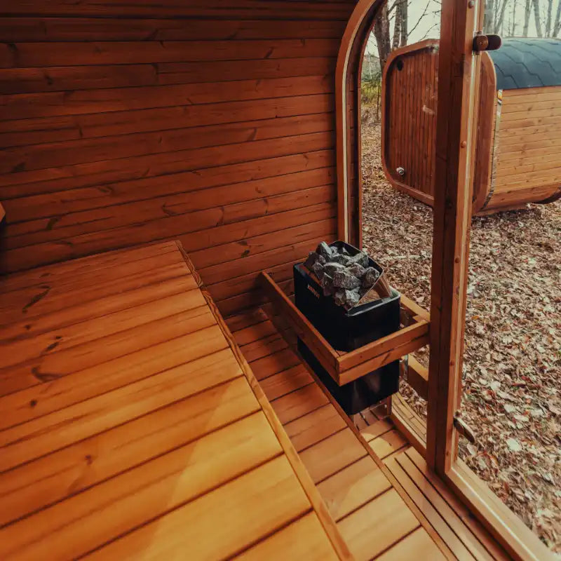 MW16 ThermoWood® Outdoor Sauna