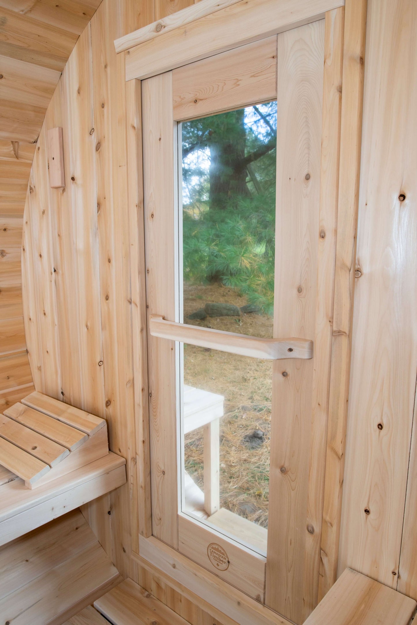 Leisurecraft Canadian Timber Serenity Barrel Sauna