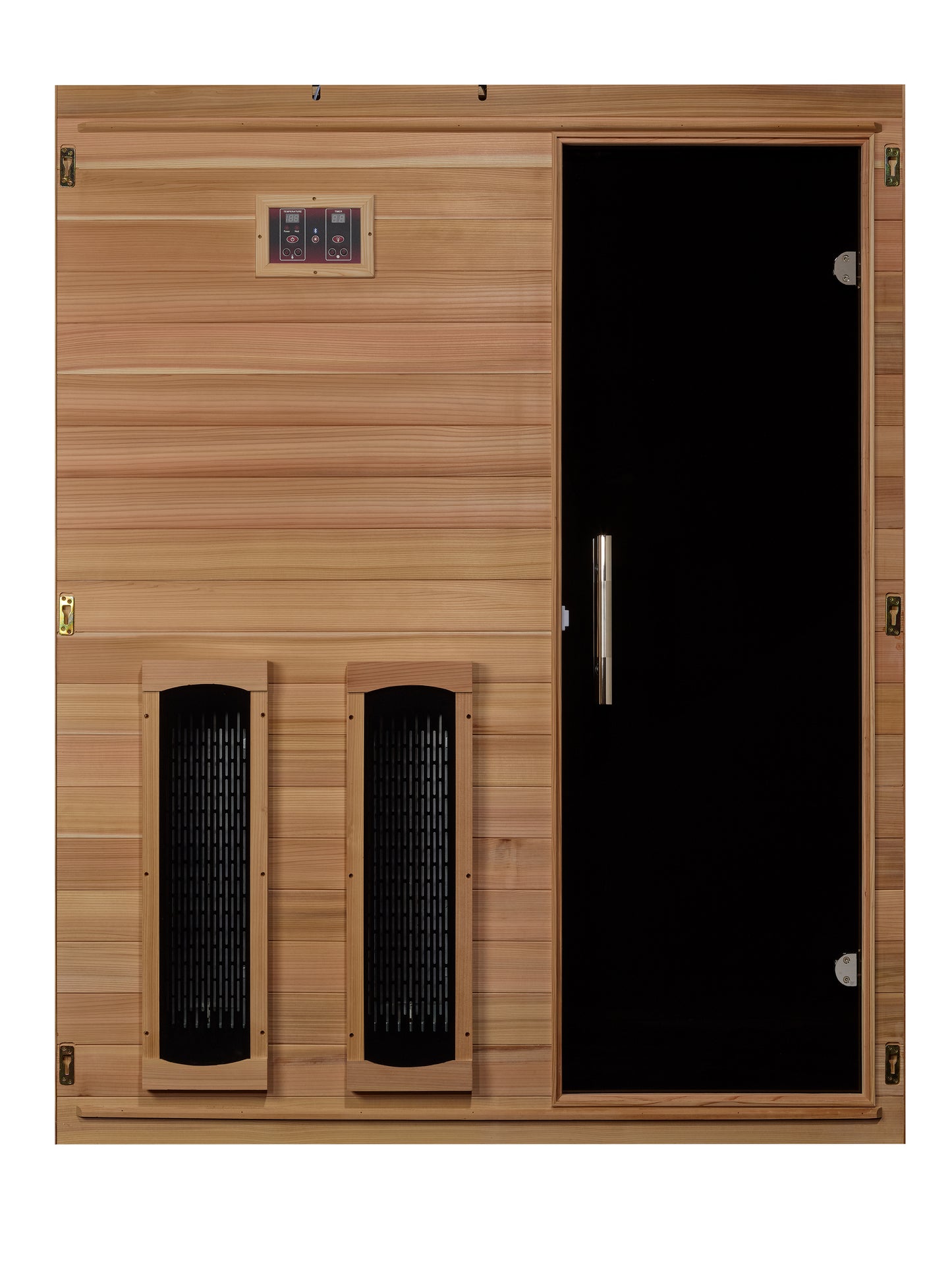 Maxxus S-Line Yoga 3-Person Full Spectrum Near Zero EMF Infrared Sauna (Pacific Cedar)