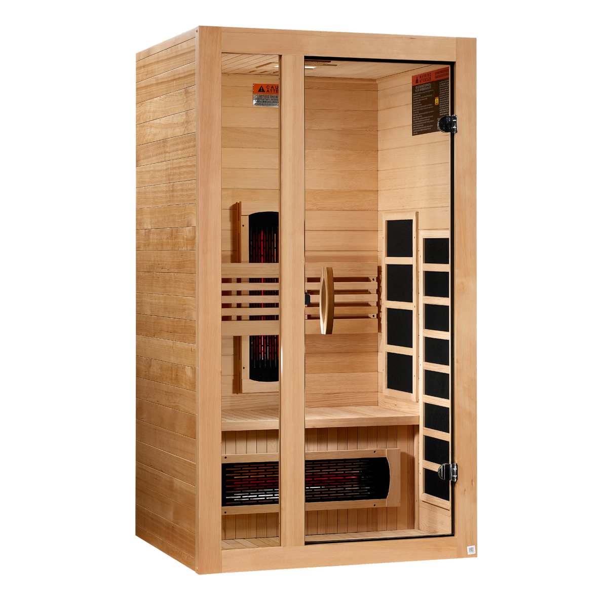 Dynamic Gracia DYN-6119-03 full-spectrum infrared sauna right angle
