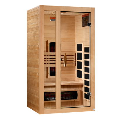 Dynamic Gracia DYN-6119-03 full-spectrum infrared sauna right angle