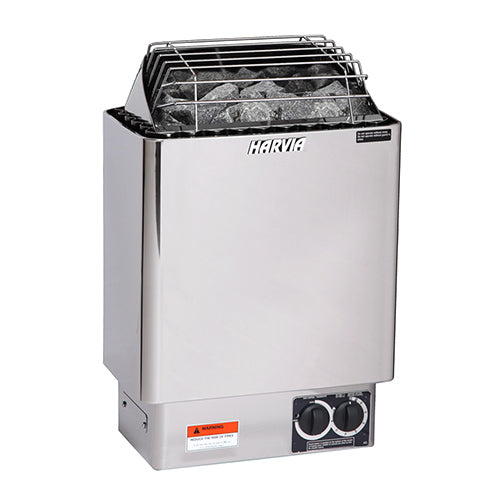 Harvia KIP60B 6 kW sauna heater with built-in controls