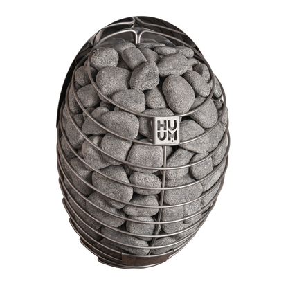 HUUM DROP 6kW electric sauna heater angled view