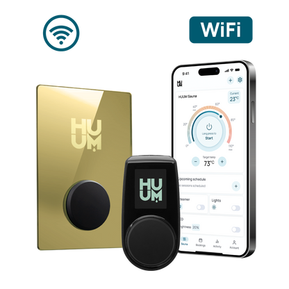 HUUM UKU WiFi sauna control system option with mobile control