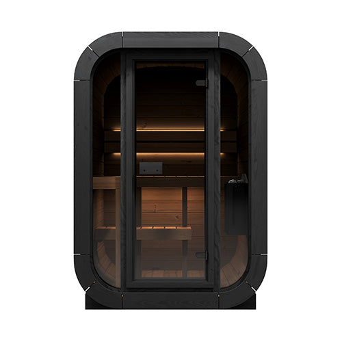 SaunaLife CL3G outdoor sauna alternate exterior view