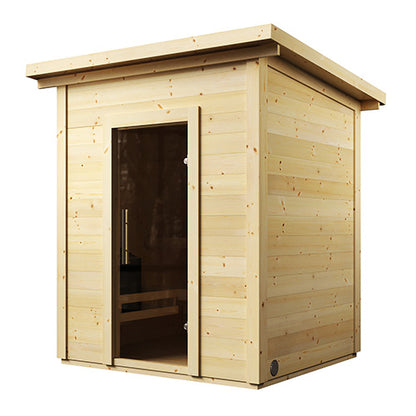 SaunaLife G2 Garden Outdoor Sauna – 4-Person