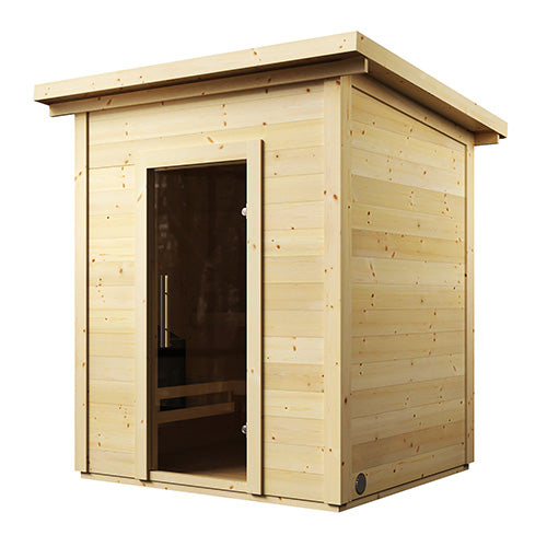 SaunaLife G2 Garden Outdoor Sauna – 4-Person