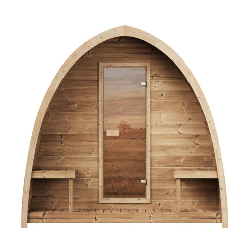 SaunaLife G3 Garden outdoor sauna alternate product view 1