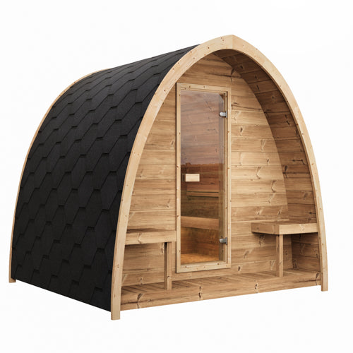 SaunaLife G3 Garden Outdoor Sauna – 6-Person