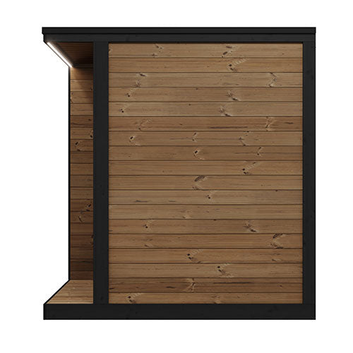 SaunaLife GL4 Garden Luxury outdoor sauna alternate product view 2