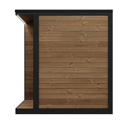 SaunaLife GL4 Garden Luxury outdoor sauna alternate product view 2