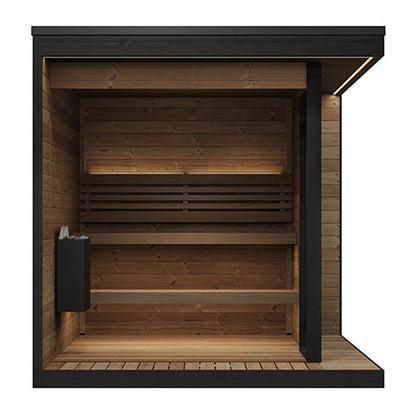 SaunaLife GL6 Garden Luxury sauna detail view